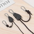 thumbnail image 3 of 5 Styles Awning Wind Rope Lights Lifting Fixed Buckle Pulley Adjustable Rope Fastener Ratchet Hangers Tensioner 1, 3 of 8