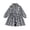 a-Black6227, variant on VNKIDY Girls Kids Collared Gingham Shirt Dress Long Puff Sleeve Button Front Flowy A Line Casual Dress For Daily School Wear Trendy Dress