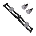 thumbnail image 1 of tamizeot Leg Exercise Equipment with 2 Push Home up Mute Inner Thigh Stands Black Exerciser, 1 of 6