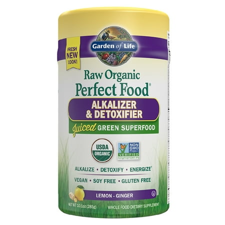Life Organic Perfect Food Garden of Life Raw Organic Perfect Food Alkalizer & Detoxifier 10.1oz (285g) Powder ()
