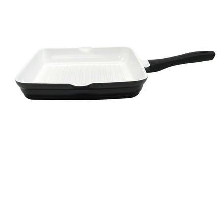 CeraCast 11" Ceramic Non-Stick Grill Pan