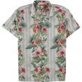thumbnail image 1 of Camisa tropical Tori Richard Botones hombre blanca extragrande, 1 of 1