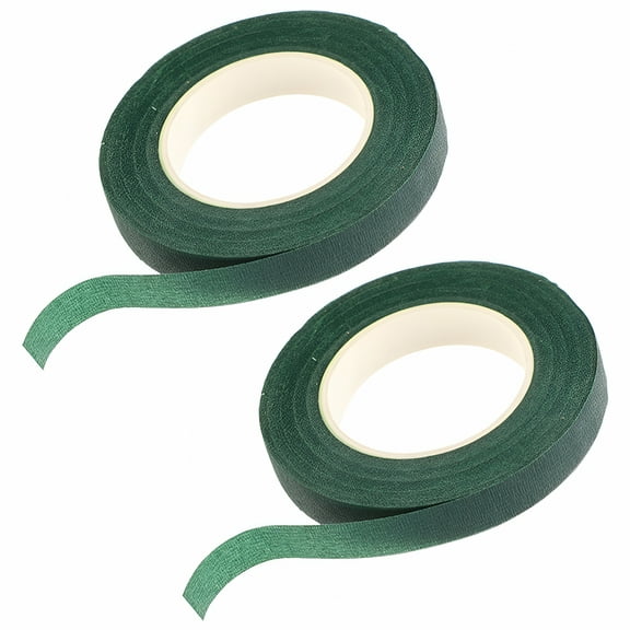 CCOCC 2 Rolls of Floral Arrangement Tape Material Diy Floral Stem Wrapping Tape Diy Bouquet Tape