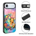 thumbnail image 2 of WIRESTER Shockproof Soft Rubber Cover Case for Apple iPhone 17 Air 6.6" 2025, Colorful Sad Moon Happy Sun, 2 of 5