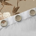 thumbnail image 4 of Manfei Western Vintage Floral Curtains Pack of 2 (42x84 Each),Boho Bohemian Flower Curtains Blackout,Beige Brown Bedroom Curtains For Children,Super Cozy Room Decor, 4 of 6