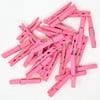 Just Artifacts 2.75-inch Craft Wood Clothespins/Peg Pins (100pc, Baby Pink)