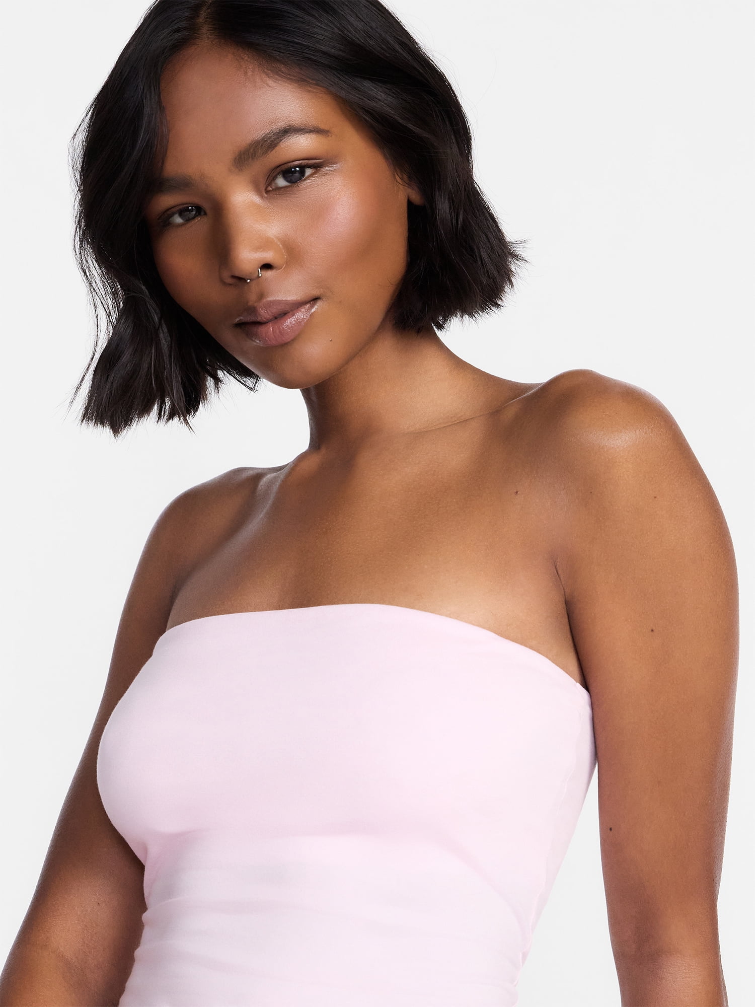 No Boundaries Cloud Core Sleepwear Tube Top, Women's XXS-3X