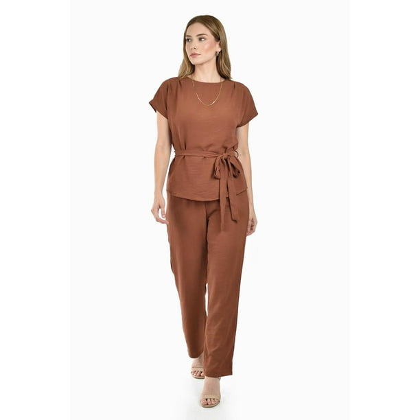 Set de tela ligera Roman Fahion / Juvenil, 4354 (Chedron) cafe G