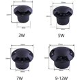thumbnail image 5 of EcoNesxp LED IP65 Waterproof Outdoor Suitable for Garden Path Garage Deck Light, 5 of 5