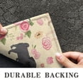 thumbnail image 6 of Pugs and Pioneer Flower Door Rugs,Washable Non Slip Door Mats Indoor,Decorative Door Mats,Entry Mat Indoor for Entrance,Bedroom,Kitchen,Bathroom,20"x32", 6 of 6