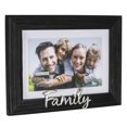 thumbnail image 2 of Malden 4" x 6" Glass Wall Mounted Frames, Black, 2 of 3