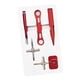 thumbnail image 5 of Kit de herramientas para reparación de carretes de pesca, removedor de tapas, equipo liviano, multiusos, fácil de usar. Rojo, 5 of 9