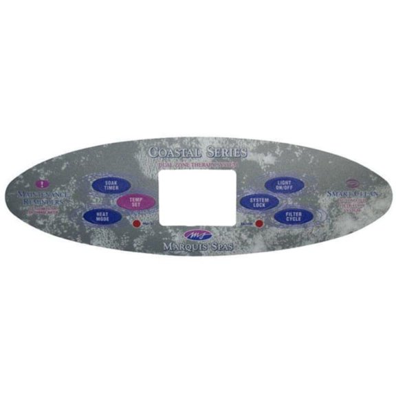 Hot Tub Compatible With Marquis Spas Sticker Coastal 2000 To 2001 MRQ650-0493