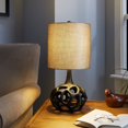 thumbnail image 3 of Silverwood CPLT1379-G-COM The Clove Table Lamp with Shade, Gold, 23" H, 3 of 5