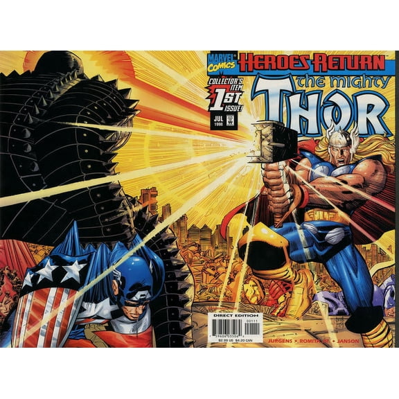 Thor (Vol. 2) #1 VF ; Marvel Comic Book