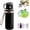 Black, variant on 2026 New 316 2-in-1 Stainless Steel Vacuum Insulated Bottle with Lidded Cup, Leakproof Large Capacity Coffee Bottles for Travel and Gym