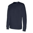 thumbnail image 2 of DryBlend 50/50 Long Sleeve T-Shirt, M, Navy, 2 of 3