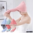 thumbnail image 1 of Fiudx Gorro de Terciopelo para Secador de Pelo, Toalla de Microfibra de Secado Rápido, Suave y Absorbente, Reduce El Daño Por Calor, Previene El Encrespamiento y Las Puntas Abiertas, Uso Diario En Ca, 1 of 7