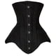 thumbnail image 1 of Women's Long Torso Waist Trainer Corsets Double Steel Boned Heavy Duty Underbust Body Shaper, 1 of 4