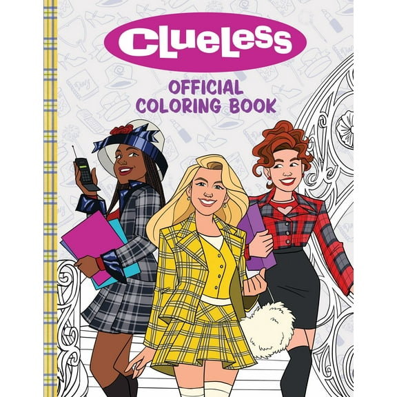 Clueless: the Official Coloring Book, 96 pages (Paperback)