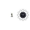 thumbnail image 1 of Figura de escritorio,Estatua de caballero,artesanía artística,coleccionable,escritorio,oficina,Reloj de pared grande,Reloj de pared acrílico silencioso,sin tictac,Reloj de pared grande para, 1 of 8