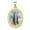 Yellow Gold, variant on PicturesOnGold.com Miraculous Medal Scalloped Oval Necklace Pendants Adult-2/3x3/4in-14K Yellow Gold