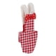 thumbnail image 4 of Pañal para pájaros ajustable con patrón de rejilla roja, traje de piloto para loros, periquitos, guacamayos, rejilla roja, 4 of 5