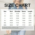 thumbnail image 3 of Zhensanguo Womens Ruffle 3/4 Sleeve Tops Casual Trendy V Neck Tunic Tops Fashion Dressy Shirts Casual Blouses Hot Pink XL, 3 of 6