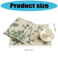 thumbnail image 5 of Linen Table Mat Smooth Surfaces Florals Daisy Pattern Designs, 5 of 14