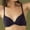 Black, variant on DuoJiaJ Women's Comfortable Traceless Lightweight Beautiful Back And Rimless Bra Plus Size Bras Black