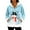 Light Blue, variant on Women's Casual Fashion Long-Sleeve Zip-Up Fleece Hooded Cardigan with Christmas Print, Cozy and Warm for Winter Season,Red,S