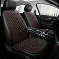 thumbnail image 6 of Leather Car Seat Covers Four Seasons Front/Rear Seat Protector Car Seat Cushion Pad Mat Auto Interior Accessories Universal, 6 of 10