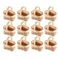 thumbnail image 4 of Milisten 12pcs Mini Baskets Small Woven Holiday Candy Baskets Wedding Candy Gift Baskets, 4 of 5