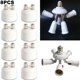 thumbnail image 4 of 8 Uds GU10 A MR16 Base Enchufe Bombilla Halógena Adaptador Lámpara Soporte Convertidor, 4 of 6