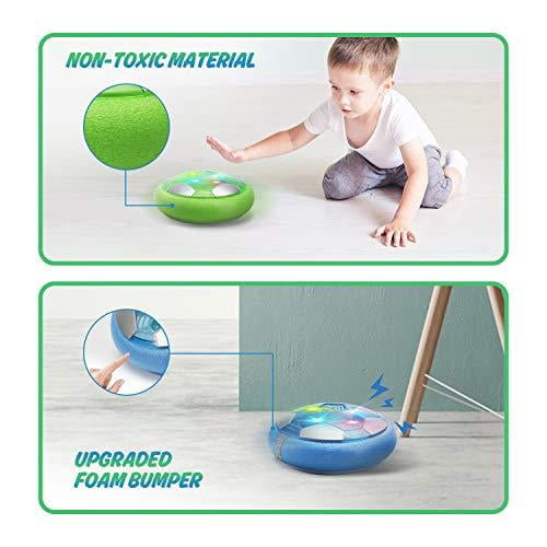 Toys Details about   DEERC Kids Toys Hover Soccer Ball Set Rechargeable Air Soccer with 2 Goals 