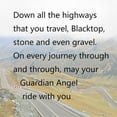thumbnail image 6 of Drive Safe Keychain Car Owner Gift May Your Guardian Angel Ride With You Car Lover Gift, 6 of 11