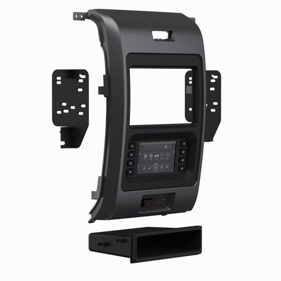 Metra 99-5846B Aftermarket Double DIN Radio Installation Kit for - for Ford F-150 2013-2014 with Factory 4.2 in Screen