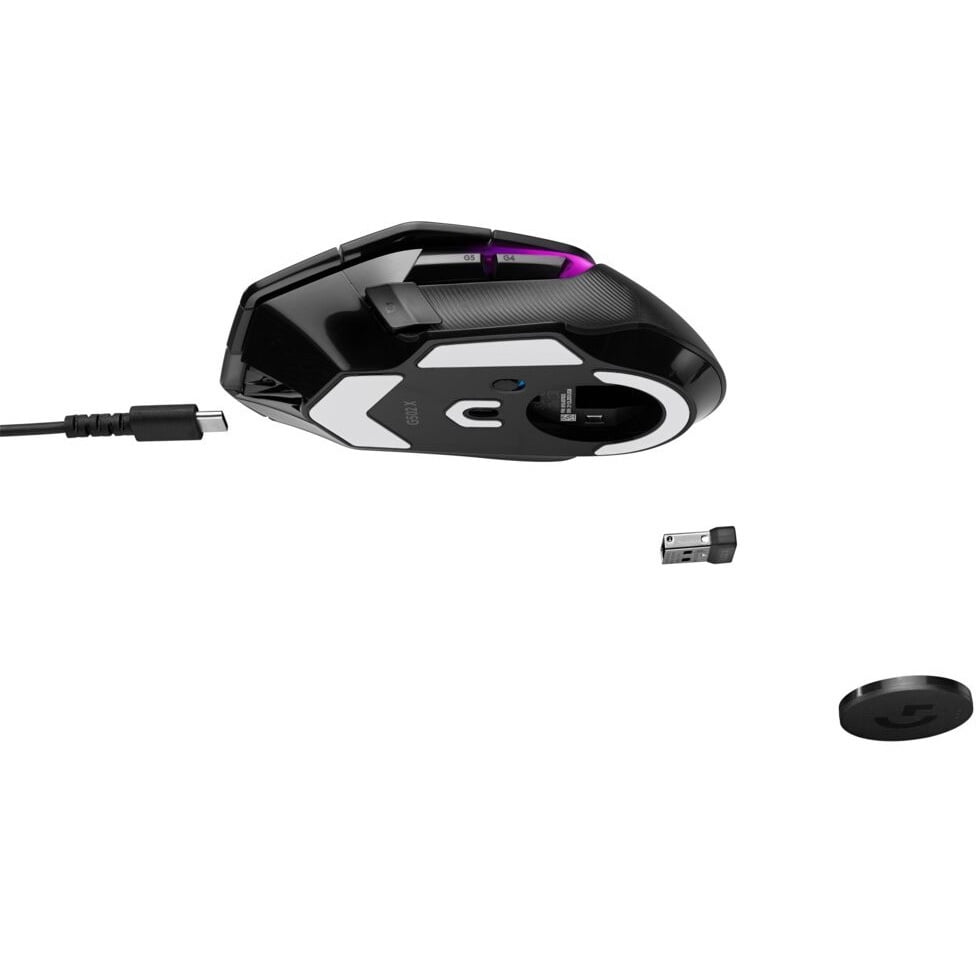 Logitech G502X PLUS Wireless Gaming Mouse - Black, 78232086