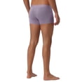 thumbnail image 3 of NOMADIC NOOK Men's 3 Pack Soft Elastic Waist Solid Color Regular Fit Basic Boxer Briefs 30 3 Purple, 3 of 6