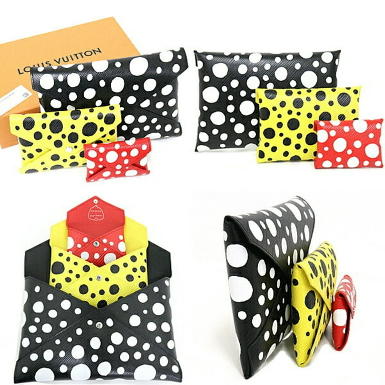 Shop Louis Vuitton 2023 SS Dots Unisex Plain Leather Logo Clutches (LV YK  yayoi kusama, M81959 KIRIGAMI POUCH) by Mikrie