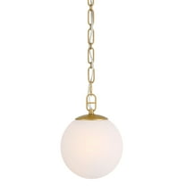 Minka Lavery 5211 Marbelle 8" Wide Mini Pendant - Brass