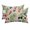 Green, Blue, Red, Brown, variant on Botanical Fruit Outdoor Pillows for Chaise Lounge Chair Waterproof Lumbar Pillows with Insert&Adjustable Strap Beach Headrest Pillow Vintage Summer Blueberry Raspberry Leaves Pool Pillow 11"x16"