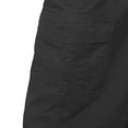 thumbnail image 3 of EOYWHK Hiking Shorts Men Quick Dry Cargo Shorts with Multi-Pockets Relaxed Fit Mens Hiking Shorts Soft Lightweight Breathable for Casual Lounge Home Active Black, Size L, 3 of 7