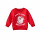 thumbnail image 1 of Sudadera Para Niños Pequeños, Bebés, Niñas, Niños, Estampado Navideño, Manga Larga, Suéter Superior, Suéter Rojo Odeerbi LM103-6553, 1 of 8
