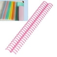 thumbnail image 1 of 10pcs Binding Comb 19mm 30 Ring Plastic Comb Spines 150 Sheet Capacity for A4 B5 A5 Paper Notebook Calendar, 1 of 7
