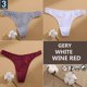 thumbnail image 1 of finetoo 3 unids/set algodón lencería mujer g-string ropa interior 7 colores sólidos señoras bragas mujer baja altura mujer tanga calzoncillospangjing, 1 of 4