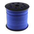 thumbnail image 1 of Bewildely Cuerda de gamuza de 3mm y 100 yardas, suministro de joyería Juguetes de construcción azul real 3 mm 100 yardas, 1 of 1