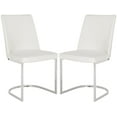 thumbnail image 4 of Safavieh Parkston 18''H Glam Upholstered Side Chair, Set of 2, 4 of 8