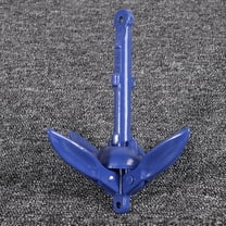 Tineasur  1Set Portable Folding Boat Anchor with Rope for Canoes