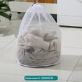 thumbnail image 1 of Large Thicken Mesh Protect Clothing Washing Heavy Duty Laundry Drawstring Bag, 1 of 10